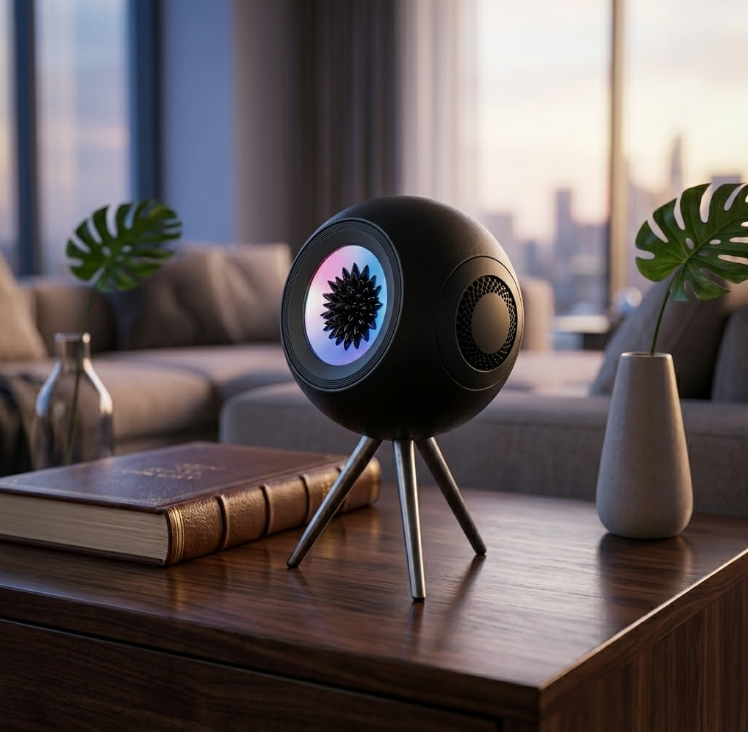 VENOM BALL // FERROFLUID SPEAKER 01