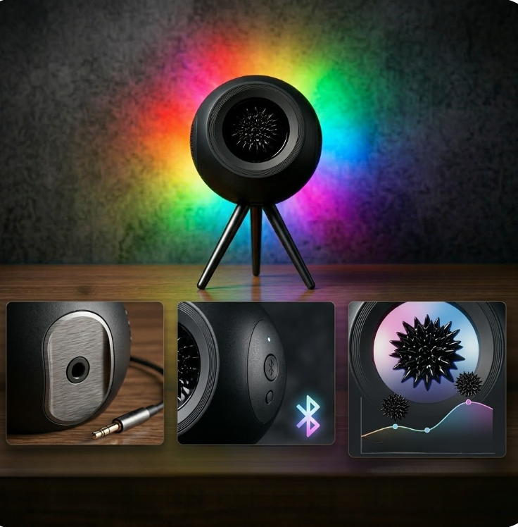 VENOM BALL // FERROFLUID SPEAKER 01
